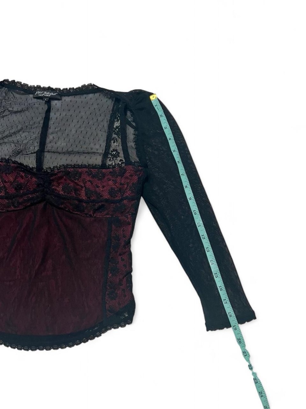 Top vintage Betsey Johnson size L - Picture 6 of 6